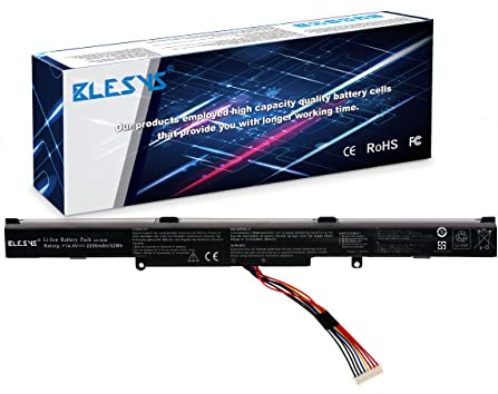 BLESYS ErsatzAkku für ASUS F751L F751M F751S F751N F751LB F751LD F751LDV F751LJ F751LK F751LN F751NA F751MA F751SA Laptop für Asus Li-ion Battery Pack A41-X550E