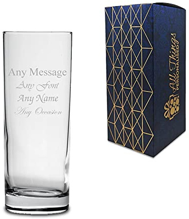 Personalised Engraved 360ml Classic Tumbler, Gift Boxed, Perfect for Any Occasion