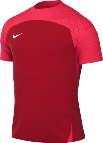 Nike Kortärmad fotbollströja M Nk Df Strke Iii JSY Ss, University Red/Bright Crimson/Vit, DR0889-657, S