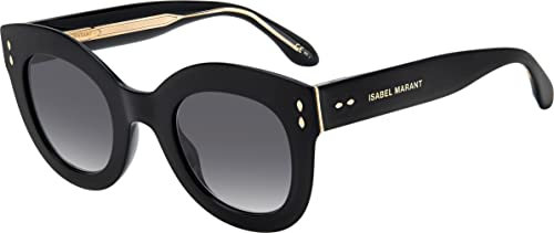 Isabel Marant Im 0073/s 807/9O BLACK Sunglasses Women's Acetate, Standard, 49