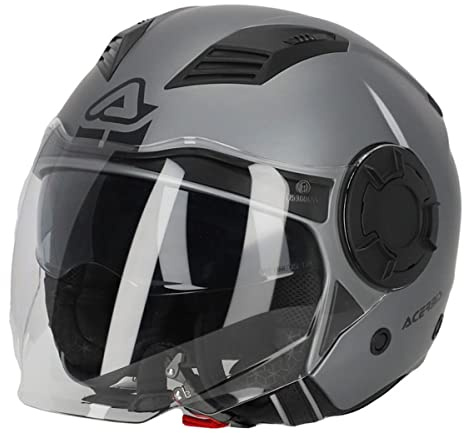 ACERBIS CASCO JET VENTO GRIGIO L
