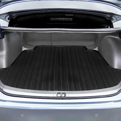 Premium Cargo Liner for Toyota Corolla (E210) Sedan 2019-2026 - 100% Protection - Custom Fit Car Trunk Mat - Easy-to-Wash & All-Season Black Cargo Mat - 3D Shaped Laser Measured Trunk Liners
