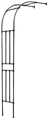 Arco da Giardino Supporto per Piante Facile da Montare, Tubo in Acciaio Rivestito in Plastica, Fiore Twist Ottagonale, per Rampicanti e Rose (Size : 2.4 * 1.5m)