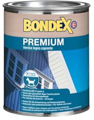 PPG BONDEX PREMIUM vernice legno coprente bianco RAL 9010 da 750 ml