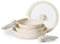 JEETEE Set de Poêles à Frire 6 Pcs, Poêle à Frire Antiadhésive Avec Poignée Amovible et Lid, Poêle 20/24/28 cm Facile À Nettoyer Et Compatible Toutes Les Cuisines, PFOA/PFOS Free, Beige