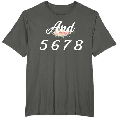 Und 5678 Tanzlehrer Cheer Coaches & 5678 Cheerleading T-Shirt