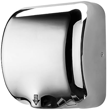 SXYKXYDL Sèche-Mains Automatique écologique, sèche-Mains Commercial avec Filtration HEPA, sèche-Mains électrique Mural 3-6 s, Acier Inoxydable 304 et Double Mode Chaud et Froid, 1250 W