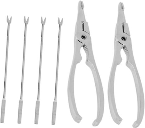 CONGARTENO Herramientas para Mariscos Tenedores De Cangrejo De Acero Inoxidable Cascanueces para Abridor De Cangrejos La Cocina
