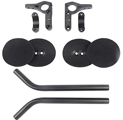 CRDARAAV Bicycle Aero Bar Triathlon Bike Tri Bars Arm Relaxation Arm Rest Handlebars