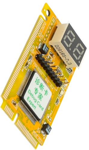 Motherboard Testkarte für Computer, Diagnosewerkzeug zur Fehlererkennung | 1 Satz, Unterstützt Mehrere Modelle, Elektronische Bauteile, für Computeranwender und Professionelle Techniker