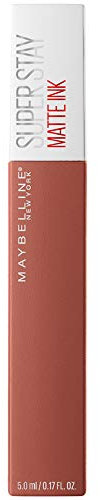 Maybelline New York Lippenstift, Super Stay Matte Ink Un-Nudes, Flüssig, matt und langanhaltend, Nr. 70 Amazonian, 5ml