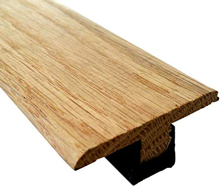 Solid Oak T Section Threshold Door Bar Trim (2700mm)