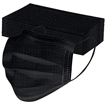50 Pcs Enfant pour Masque Tissu Non-tissé Respirant à Trois Couches Super Confortable Faciaux Jetable Antipoussière Doux Plein Air Impression Echarpes Bandeaux pour Fille Garçon (013, Taille unique)