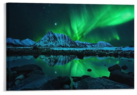 DUDOK Nordlichter Himmel, 1000 Teile Puzzle, Papper, Realistisch, Puzzle, 1 Set, 1000 Stück, 13+, 14.96 x 10.23 cm, für Erwachsene und Kinder ab 8 Jahren