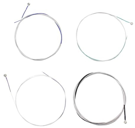 Abaodam 4stücke Cellosaiten Aus Edelstahl Ersatzsaiten Für Cello-instrumentalisten Zubehör Mit Praktischer Installation Und Langlebigem Gebrauch