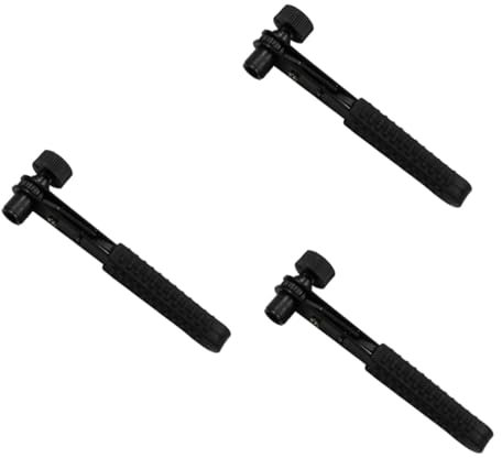 jojofuny 3 Pièces tige de tournevis outil multifonction de poche tournevis de poche Luminosité Tournevis à douille simple outils mini-tournevis rochet manche douille à cliquet clé