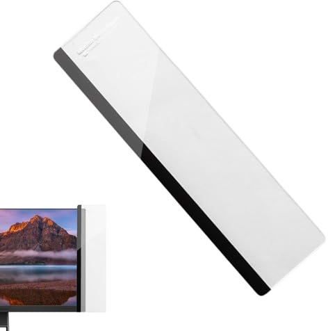 Selbstklebender Monitor-Notizhalter aus Acryl, Computerseite Notizhalter, Seitenhalterung für Computer, Sticky Note, multifunktionale Computer-Memo-Nachrichtentafel für die meisten