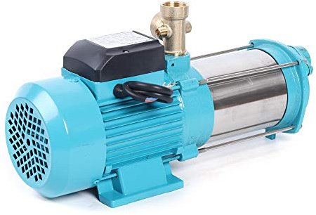 1300W Kreiselpumpe Hauswasserwerk Druckschalter 9,8bar 4000L/H mit Druckschalter (Druckschalter Gartenpumpe)