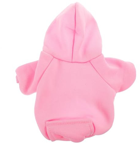 CIYODO Puppy Hoodie Mit Tasche Und Mütze Stylischer Hundemantel Für Kalte Wintertage Aus Leicht Und Bequem Für Outdoor-aktivitäten Und Tägliches Tragen