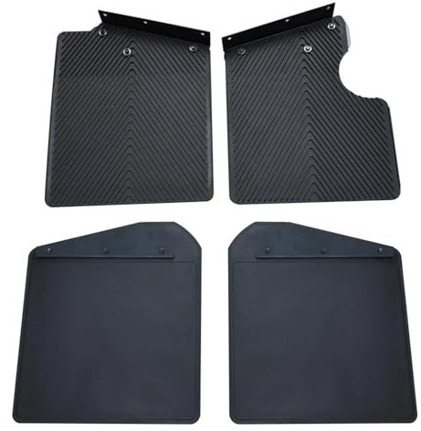 GTGJFJKW Paraspruzzi per Auto per L&And R&Over per Defender 90 Paraspruzzi Paraspruzzi Parafanghi Dirty Traps Parafanghi Anteriori Posteriori per Auto