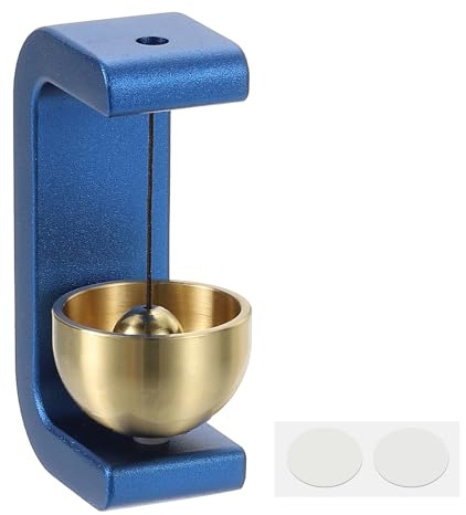 PATIKIL Campana Para Tiendas Campana De Puerta Colgante Forma De C Azul