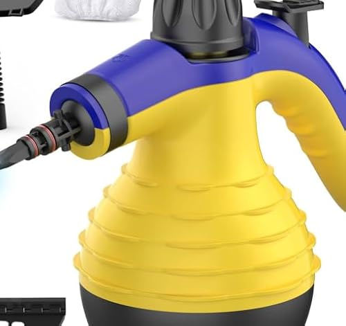 Hand Held Steam Cleaner, Portable Steam Cleaners, Steam Cleaner Handheld, Comes with 9-Piece Accessories for Multi-Surface Stain Removal, Perfect for Stain Removal, Car, Sofa, Floor, Bathroom, Window