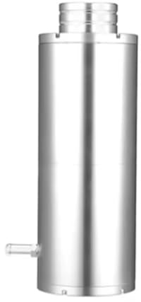 CLWYWUL Serbatoi radiatore per Moto Serbatoio di Raccolta del Liquido di Raffreddamento del Radiatore del Liquido di Raffreddamento ...(Silver)