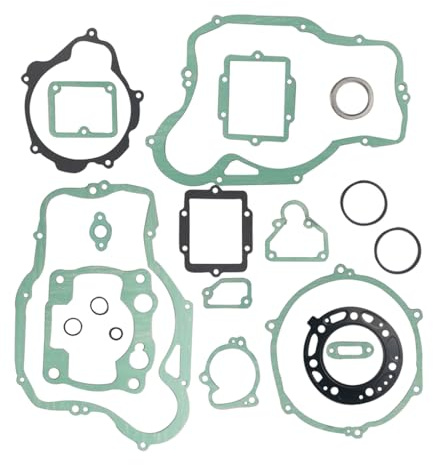 mophrati Kit completo de juntas de motor papel sin amianto, juntas profesionales desmontables a prueba golpes, accesorios piezas motocicleta