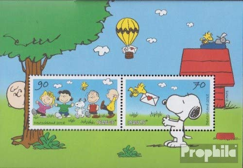 Prophila Collection BRD (BR.Deutschland) Block82 (kompl.Ausg.) postfrisch ** MNH 2018 Peanuts (Briefmarken für Sammler) Comics