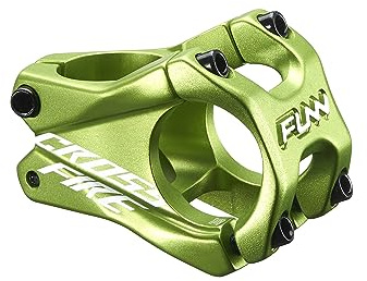 Funn Crossfire Potencia para Bicicleta de Montaña con Abrazadera de Manillar de 35mm - Potencia de Bicicleta de Aleación Duradera y Ligera para Bicicleta de Montaña, Longitud de 35mm (Verde)