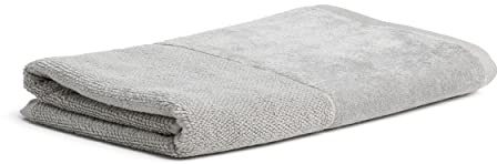 Möve Bamboo Luxe bath towel 80 x 150 cm made of 60% cotton / 40% viscose from bamboo cellulose, silver grey