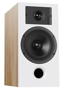 Indiana Line Diva 3 di diffusore da scaffale - coppia (bianco/noce)