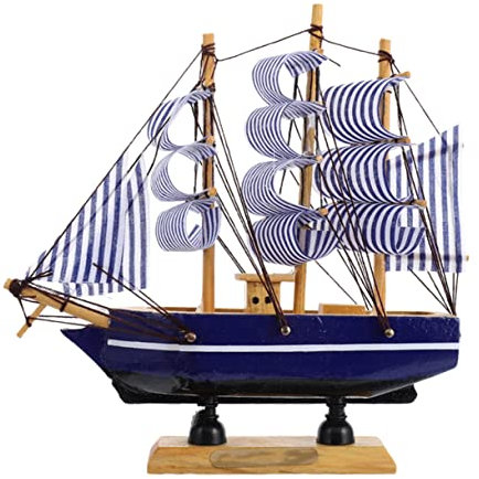 TOYANDONA 2 Stück Segelboot-Kuchendekoration Herren-Dekoration Tischdekoration Tortenaufsatz Für Abschlussfeier Dessert Tischdekoration Dekorativer Kuchenaufsatz