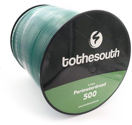 To the South® Filo perimetrale da 5,5 mm (PRO) adatto a tutti i robot tosaerba McCulloch - Doppio isolamento - Lunghezza: 500 metri