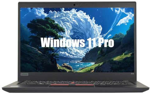 Lenovo ThinkPad X13 Gen 2 Business Laptop, 13.3 Inch FHD, Intel Core i5-1145G7, 8GB RAM, 256GB SSD, QWERTY Keyboard, Windows 11 Pro (Renewed)