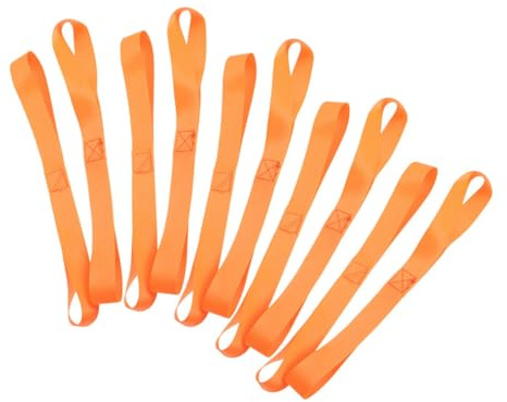 Cabilock 20 Piezas Correas de Sujeción para Carga Cintas de Poliéster Resistentes la para Moto Coche y Remolque con Alta Durabilidad y Fuerte Agarre para Transporte Seguro