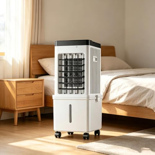 Area Condizionata Portatile 7.5h Timer 15l Pinguino Condizionatore Senza Tubo 3 Speeds,3 Modes per Camera da Letto E Studio