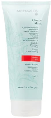 Medavita Choice Mask Riflessante ROSSO/RED 200ml