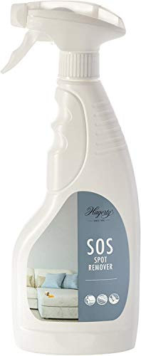 Hagerty SOS Spot Remover Smacchiatore spray per tessili 500 ml I Spray detergente per tessuti efficace su tappeti cuscini materassi mobili imbottiti sedili I Spray smacchiante per tessuti lavabili