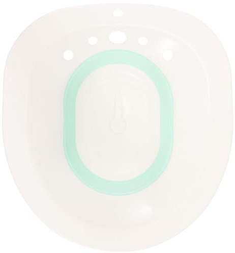 Milisten Sitz Bath Portable Bidet Plastic Washing Bowl Cleansing Basin for Toilet for Pregnant Puerpera Hemorrhoids Patient