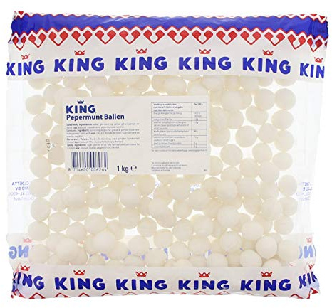 King Pepparmyntbollar – påse 1 kg