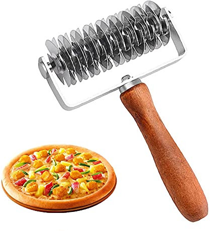 Rotella per Pasticceria, Tagliapasta a Rullo, Tagliapasta con Rullo per Utensili, Pasticceria Rullo Taglierina, Taglierina a Rullo per Pizza, per Strumenti Cottura per Pizza Torte