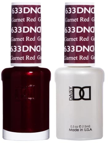 DND Gel Polish Set, Red Collection, UV/LED GelPolish and Air Dry Nail Lacquer, Matching Chip-Free Polish Duo, 0.5 Fl Oz Each
