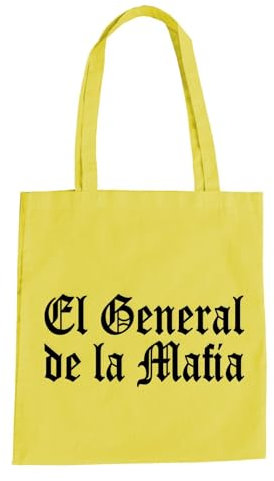 El General De La Mafia Baumwolltasche - El Patron Kartel Cartell Popeye Gelb