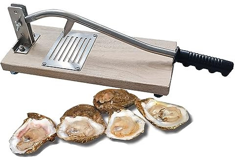 Adjustable Height Oyster Shucking Knife - Stainless Steel Opener for Home, Restaurant, Hotel - Portable Multitool for Buffets and Events