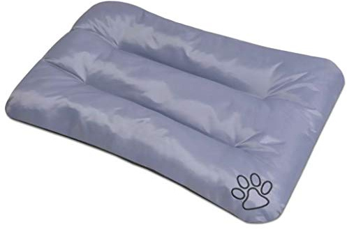 Homgoday Hundebett, Hundekissen,Hundebetten, Hundematte Haustierbett Hundematratze Hundeschlafplatz Hundebett für Haustiere Größe XXL Grau