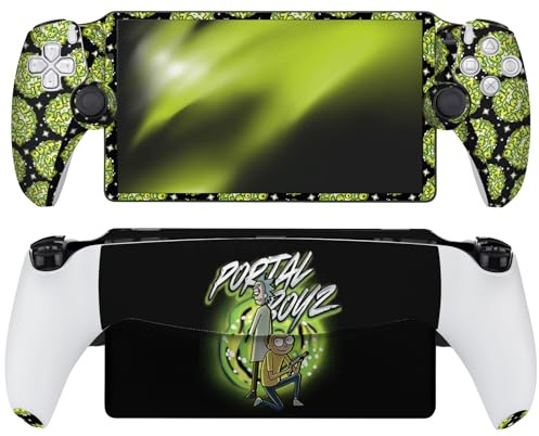 Head Case Designs Officially Licensed Rick And Morty Portal Boyz Graphics Vinyl Sticker Skin Decal Cover Compatible With Sony PS5 PlayStation PS Portal
