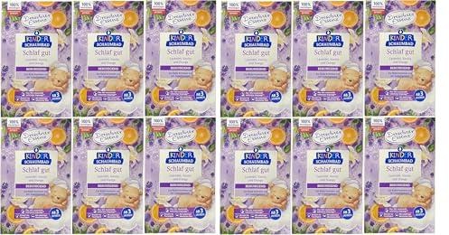 12er Pack Dresdner Essenz Kinder Schaumbad Schlaf gut 12x 40ml