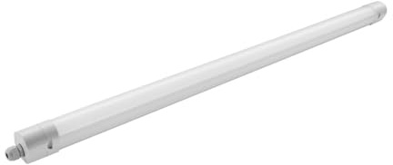 ENOVALITE 2x PRO Feuchtraumleuchte LED 120cm - 4000K Neutralweiß, 36W, 4320lm - IP65 LED Deckenleuchte flach, Kellerlampe, Werkstattlampe, Garagenlampe mit Marken-Netzteil und Reihenschaltung
