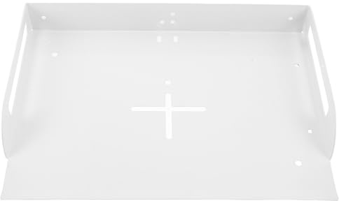 Angoily Wall Mount Projector Tray Shelf Metal Bracket for Modem Router Camera Wall Cable Box Holder Replacement Home Theater Office